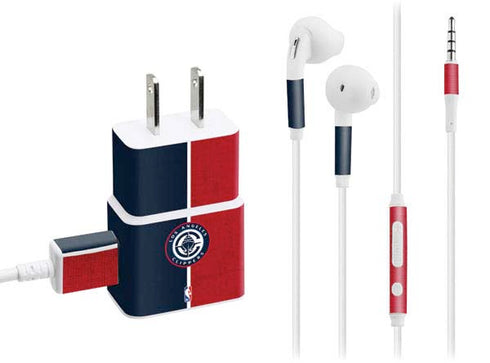NBA LA Clippers Canvas Phone Charger Skin